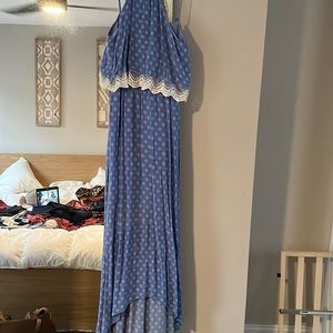 Francesca’s Maxi high low Dress